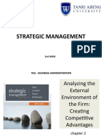 2nd Week - Strategic Management