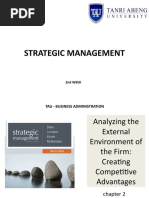 2nd Week - Strategic Management