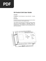 S3 Control Unit User Guide