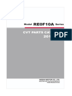 RE0F10A CVT Parts Catalogue 2019-07