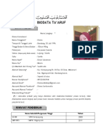 Form Biodata Taaruf