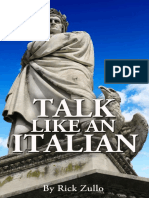 Talk Like An Italian Zullo Rick PDF