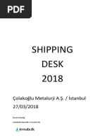 CP Shipping Desk 2018