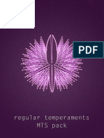 Regular Temperaments PDF