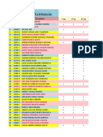 Lista de Asistencia Taller Musical III-IV 2020 2º Ciclo