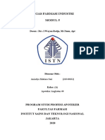 Tugas - Farmasi Industri Modul 5 - Anindya Mutiara Sari - 20340032 - Kelas A