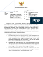 Se Gubernur Jatim - Perpanjangan Masa Bekerja Dan Belajar Dari Rumah - 16 April 2020 PDF