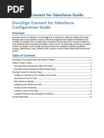 DocuSign Connect For Sales Force Configuration