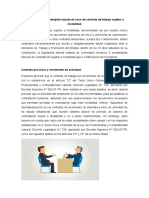 Indemnización Por Despido Injusto en Caso de Contrato de Trabajo Sujetos A Modalidad