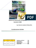 Sistemas de Información Geográfica Semestre 2-2020: Ing. Mauricio Ledezma Perizza, MSC