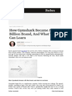 Gymshark: How Gymshark Became A $1.3bn Brand, and What We Can Learn