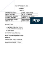 CS Syllabus PDF