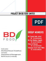 Supply Chain Process of BD FOODS Spices