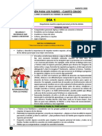 4º Planificación para Los Padres