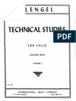 Technical Studeies For Cello Volume 1