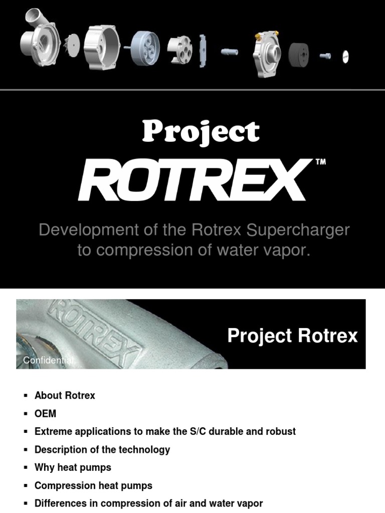 Rotrex Supercharger Technology Overview | PDF | Pump | Heat Pump