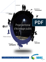Projet territorial d Eclairage Public