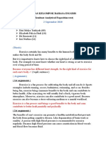 2 September 2020: Tugas Kelompok Bahasa Inggris (Membuat Analytical Exposition Text)