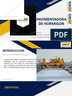 Pavimentadora de Hormigon Exposicion