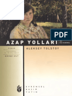 Aleksey Tolstoy - Azap Yolları 1.cilt - Evrensel Basım