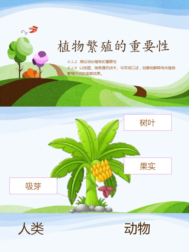 植物繁殖的重要性