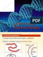 LA SYNTHÈSE DES PROTÉINES_2