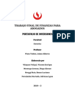 MODELO - Trabajo Final - Portafolio de Inversiones PDF