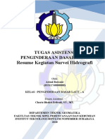 Resume Kegiatan Survei Hidrografi