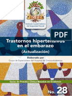 GPC BE No 28 Guia de Trastornos Hipertensivos Del Embarazo PDF