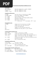 Splunk CLI Useful Commands Cheatsheet | PDF | Command Line Interface ...