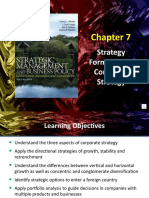 Part 1 of 3 - Chapter 7 Strategic Management