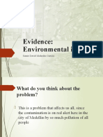 Evidence: Environmental issues in Medellin and solutions