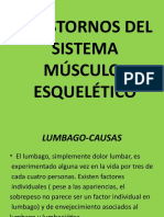 Trastorno Musculo Esqueletico Dolor Lumbar