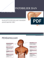 Anatomi Sistem Hepatobilier Dan Pancreas (Modul Hati Dan Saluran Empedu) Semester 3