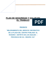 Plan de seguridad y salud en obra de construcción