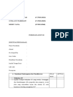 Formulir Audit k3