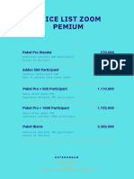Price List Paket Pro PDF