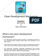 Clean Development Mechanism: Nitin Sharma & Ribhu Vashishtha
