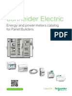 Schneider Electric: Energy and Power Meters Catalog For Panel Builders