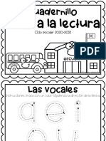 Cuadernillo: Inicio A La Lectura