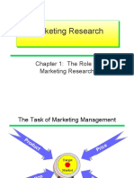 Topic 1 The Role of Marketing Research
