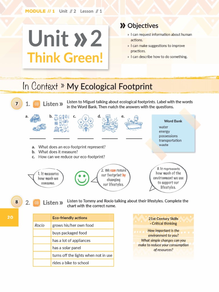 8o. Unit 2. Student S Book. | PDF