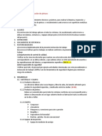 Procedimiento para Aplicación de Pintura