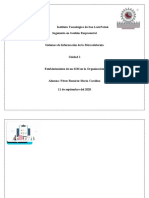 Establecimiento de Un SIM en La Organización. Pèrez Ramìrez Marìa Carolina