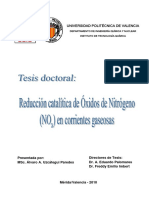 Reducción catalítica de NOx en regeneradores de FCC y motores lean-burn