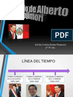 Alberto Fujimori Historia de Su Gobierno