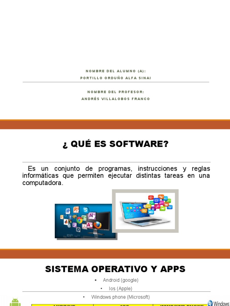 Software Celulares1 | PDF | Software | Informática y tecnología de la ...
