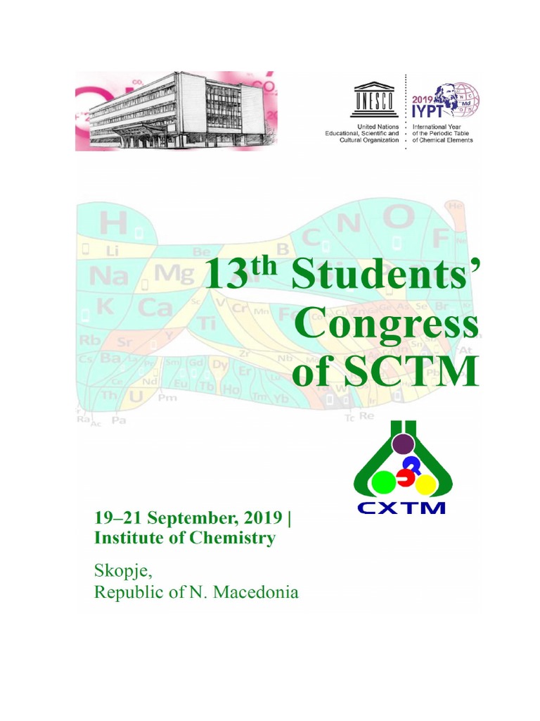 13th Students' Congress of SCTM | PDF | Microscopy | High Performance ...