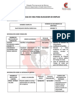 Formato CV