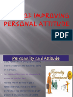 Ways of Improving Attitudes